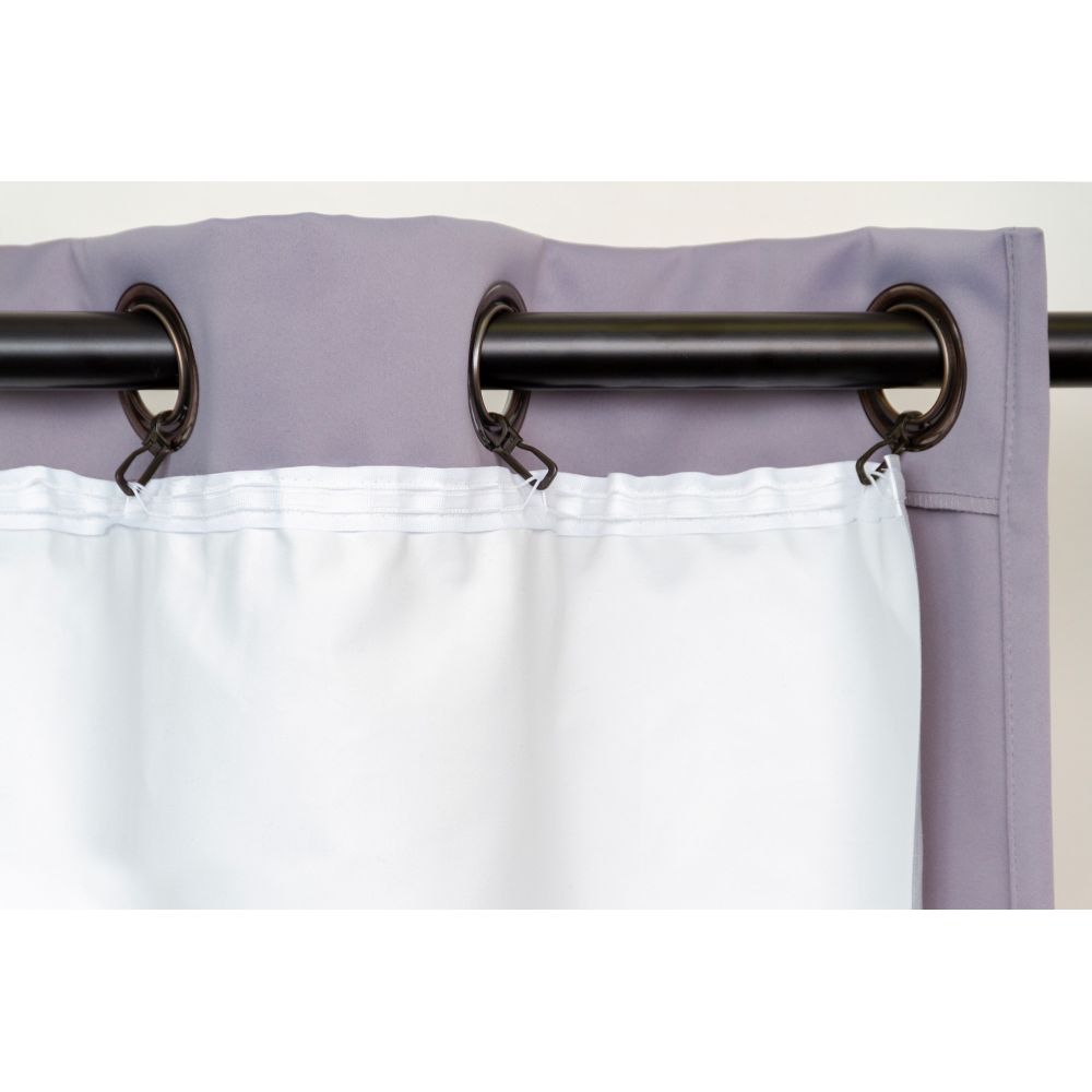 Voilage Thermique Moondream ThermActiv® – Hiver + Été 2en1, Isolation Brevetée, 140x250 Cm, Blanc – Fabrication UE
