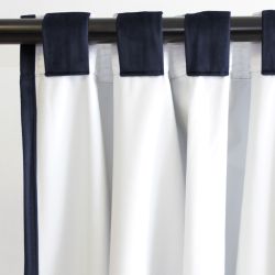 100% Mörkläggningsgardin Sammet Venise Blå MC412