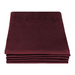 Cortina 100% Blackout de veludo Venise Vermelho MC214
