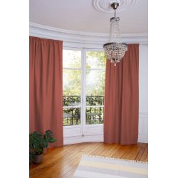 Värmeisolerande gardin Cocoon Terra Cotta MC7005