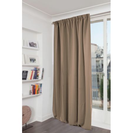Cortina 100% Blackout Dream Castanho MC8220