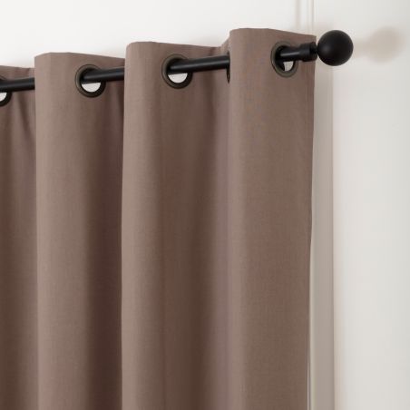 Zasłona 3 w 1 Akustyczna Termiczna Zaciemniająca Dream Beige MC8220