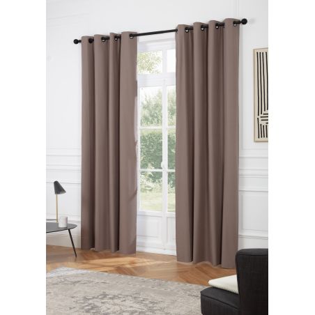 Zasłona 3 w 1 Akustyczna Termiczna Zaciemniająca Dream Beige MC8220