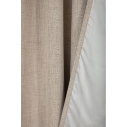 Cortina 100% Térmica e Blackout Mars Bege MC632