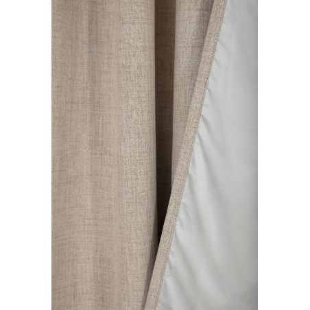 Cortina 100% Térmica e Blackout Mars Bege MC632