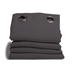 Cortina 3 em 1 Acústica Térmica Blackout Cinzento MC732