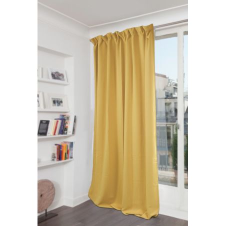Cortina Blackout Lisa Amarelo MC2194