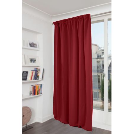 Cortina Blackout Lisa Vermelho MC310