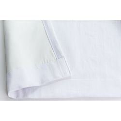 Rideau 100% Occultant Lin Lavé Blanc MC720 Moondream Premium
