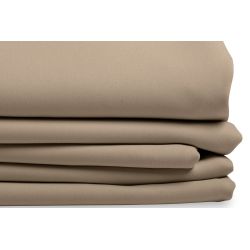 Mörkläggande Skräddarsydd gardin Enfärgad Beige MC15